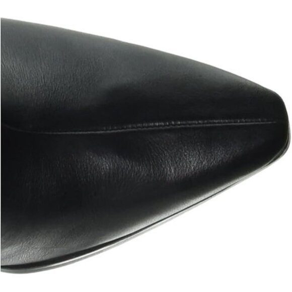 Vince Camuto Boots Tiasie Over the Knee Wedge Boots Black Leather SZ 7.5 NEW - Picture 7 of 9
